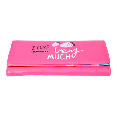 

Cute Teenage Girls Letter Print Clutch Wallet Coin Purse Casual Change Bags