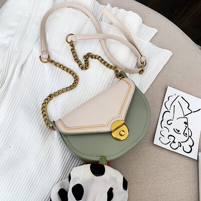 

Net red pouch handbag 2019 new wave wild chain shoulder bag summer small fresh ins foreign gas Messenger bag
