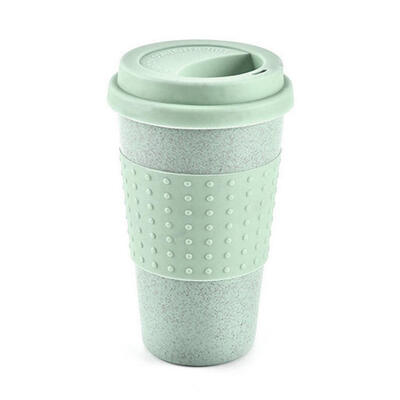 

330mL Creative Wheat Straw Coffee Tea Mug Cups Reusable Water Bottle Cup