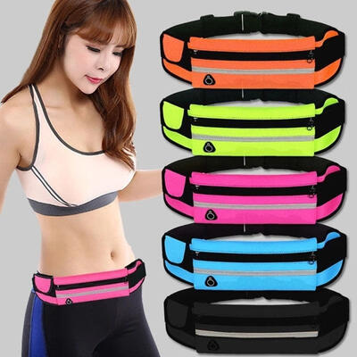 

New Fashion Running Bum Bag Travel Handy Hiking Sport Fanny Pack Waist Belt Zip Pouch