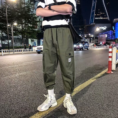 

Gobestart Mens Summer New Style Fashion Overalls Casual Pure Colour Comfortable Trousers