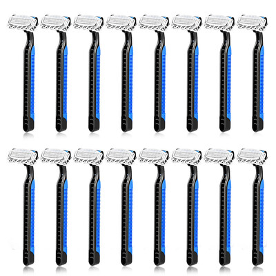 

KL - 16L Disposable Razors Men Hotel Three-layer Blade Manual Shavers 16pcs