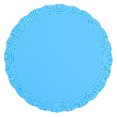 

Round Silicone Non-Slip Heat Resistant Mat Cushion Placemat Pot Holder