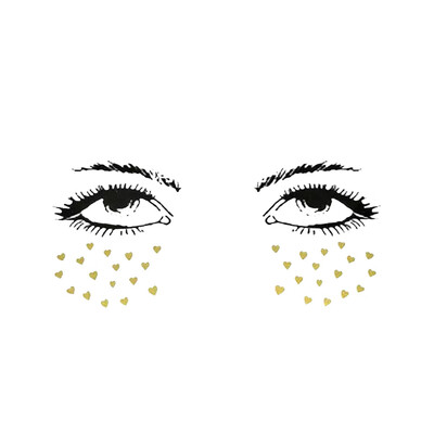 

Siaonvr Halloween Tattoos Makeup Set for Party Costume Women Face Eyes Face