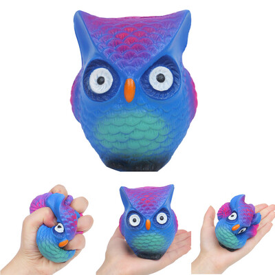 

YIWULAAdorable Owl Scented Charm Slow Rising Collection Squeeze Stress Reliever Toys