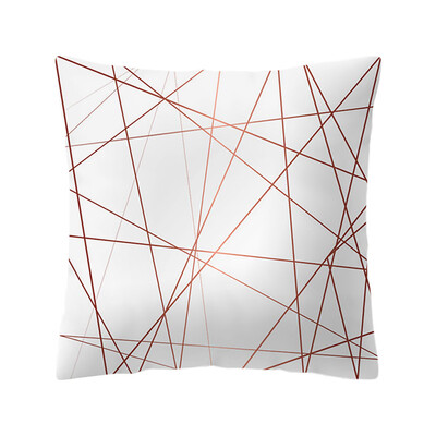 

〖Follure〗Rose Gold Pink Cushion Cover Square Pillowcase Home Decoratio
