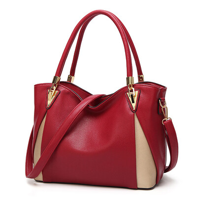 

Tailored Women Large Capacity Simple All-purpose Fashion Soft Leather Shoulder Bag Totes