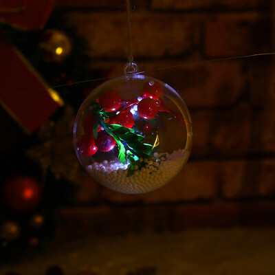 

〖Follure〗Christmas Tree Pendant Hanging Home Ornament Christmas Decoration Ball Light