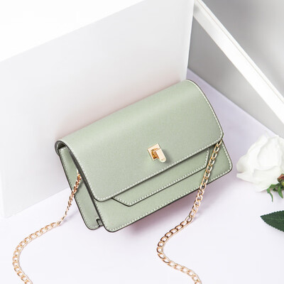 

In summer the new little girl 2019 trendy Korean version fashion 100 match Ms ins one shoulder slant bag in summe