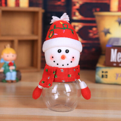 

Kids Christmas Gift Bags Candy Jar Santa Storage Bottle Sweet Xmas Bag And Boxes