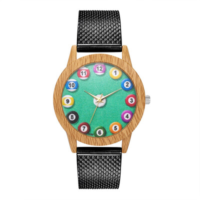 

〖Follure〗Fashion Nature Wooden Grain Leisure Minimalism Dial Silicone Strap Quartz Watch