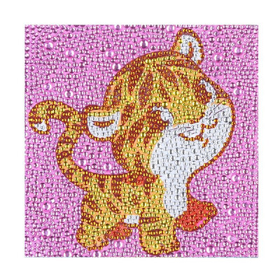

5D DIY Diamond Painting with Frames Kids Children Cute Animals Diamond Painting Full Drill Special Shape for Home Wall Decor