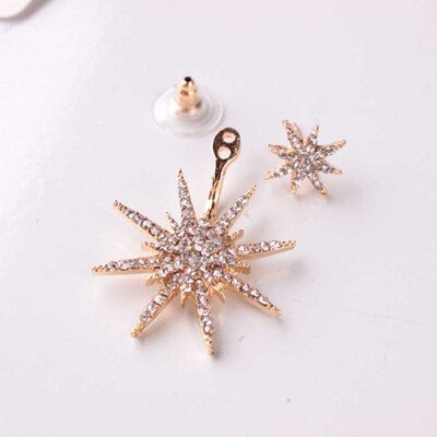 

Women Earrings Jewelry Crystal Starlight Stud Earrings For Fashion Female Dress Single sale