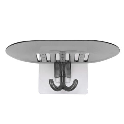 

Punch-free Soap Box Dishes Drain Holder Bathroom Wall Hanging Storage Rack