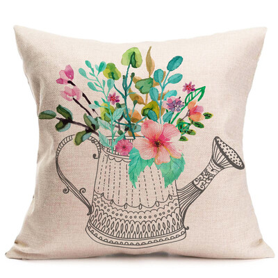 

〖Follure〗Fashion Home Decor Cotton Linen Throw Pillow Case Sofa Waist Cushion Cover