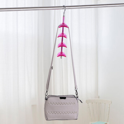 

Rotatable Handbag Holder Purse Bag Hanger Hanging Rack Storage OrganizerHandbag Holder Handbag Hanger