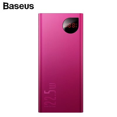 

Baseus SCP Adaman Metal Digital Display Quick Charge 20000mAh Power Bank for iPhone 11HuaweiSumsangXiaomi with QC30PD30