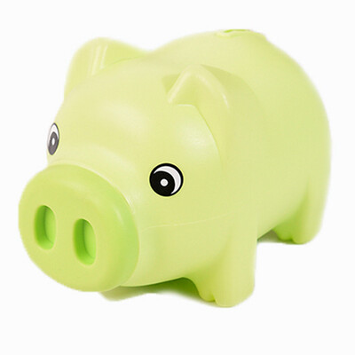 

Home Fashion Cartoon Cute Pig Piggy Bank Gift Plastic Piggy Bank