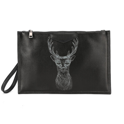 

Original Chinese pattern hand bag street Korean bag shoulder diagonal iPad mini bag