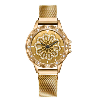 

Fashion magnet buckle quartz watch wholesale temperament ladies watch when to run watch female watch