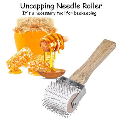 

Uncapping Needle Roller Bee Honey Comb Extracting Beekeeping Beekeeper Equipment Tool Uncapping RollerUncapping Needle Roller