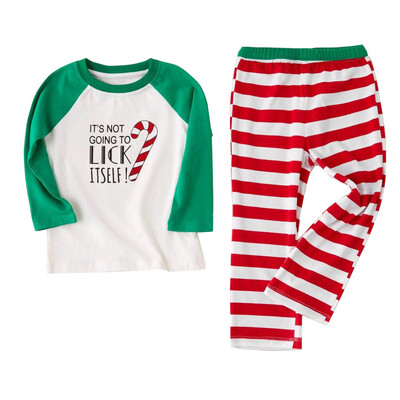 

Christmas Family Matching Pajamas Set Adult Women Men Kid Baby Xmas Sleepwear