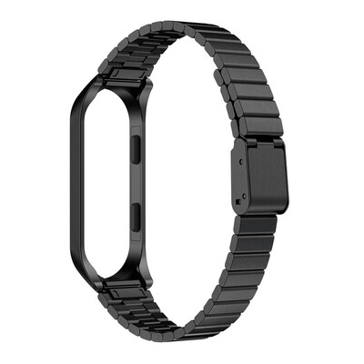 

〖Follure〗For Xiaomi Mi Band 3 Stainless Steel Wristband Metal Case Ultrathin New Strap