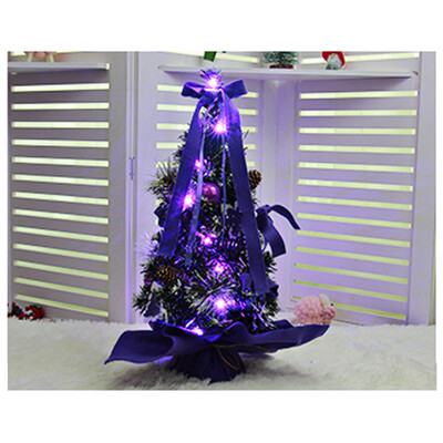 

〖Follure〗LED Artificial Tabletop Mini Christmas Tree Decorations Festival Miniature Tree