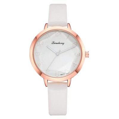 

Europe&the United States trend fashion table foreign trade explosions simple casual ladies watch fashion PU strap watch hot sale