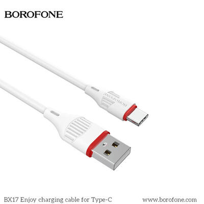 

Borofone BX17 Fast Charge Cable 2A Micro USB Type-C Lightning Cord -Type-C