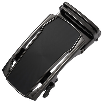 

Fashion Mens Business Alloy Automatic Buckle Unique Men Plaque Belt Buckles 35cm Ratchet Men Apparel Accessories LY136-22000