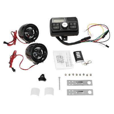 

Motorcycle Audio System Speakers Handlebar Audio System FM Radio Motorcycle FM Audio MP3 Speaker Audio System Accessories