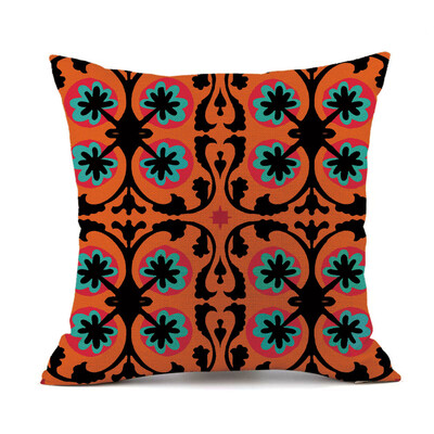 

〖Follure〗Geometric Patterns Cushion Cover Square Pillow Case Home Decor