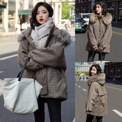 

Toponeto Winter Fashion Keep Warm Cotton Loose Women Hoodie Coat Top Ladies Jackets
