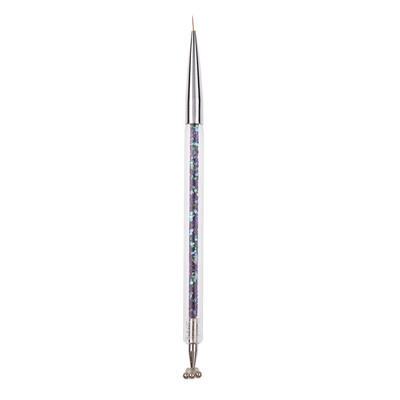 

Double Head Nail Art Pen Liner DIY 3D Magnetic Cat Eye UV Gel Polish Brush
