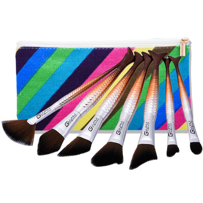 

〖Follure〗2017 7PCS Make Up Foundation Eyebrow Eyeliner Blush Cosmetic Concealer Brushes