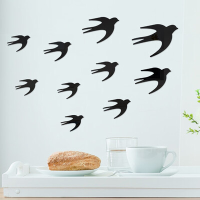 

〖Follure〗3D Diy Swallow Shape Acrylic Wall Sticker Modern Stickers Decoration