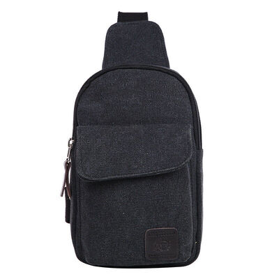 

Men Crossbody Bags Canvas One Shoulder Backpack Oblique Chest Pack Fashion Bag