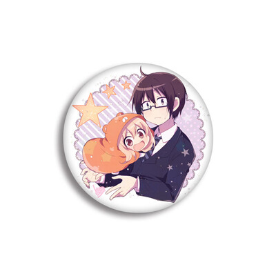 

58cm Cute Cartoon Brooch Japanese Sister Breastpin Anime Badge Pin Coin Icon Cloth Backpack Ornament