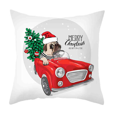 

Siaonvr Christmas Pillow Cover Decor Pillow Case Sofa Waist Throw Cushion Cover