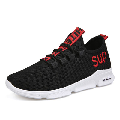 

Sneakers mesh shoes trend net shoes breathable sports shoes mens soft bottom running shoes