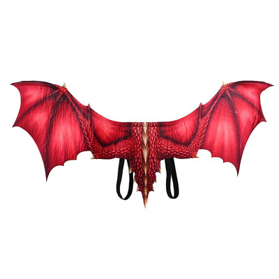 

New Hot Halloween Adult Boy&Girl Year Decoration Carnival Party Animal Costume Dragon Cosplay Masquerade Face Mask&Wings