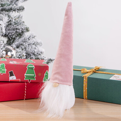 

Gobestart Santa Cloth Doll Birthday Present For Home Christmas Holiday Decoration