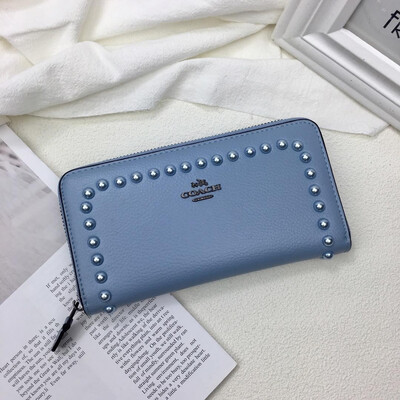 

Women Wallets With Box Real Leather Purses Long Cash Coin Pocket Card Wallet High Quality Card Holder Wallet