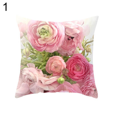 

Country Rose Square Throw Pillow Protector Case Cushion Cover Bedding Articles