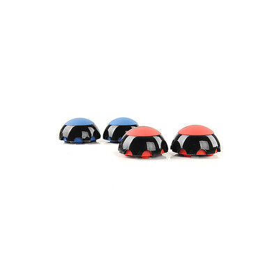 

OImaster Laptop Stand Cooler Ball Anti-slip Silicone Pad Heat Dissipation Ball Portable PC Stand Red
