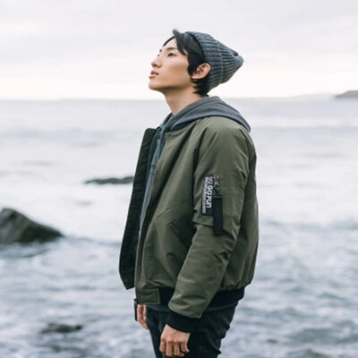 

Xiaomi Youpin Mi Mijia Bomber jacket women Fashion Heat Storage Warm Air Jacket for Women Men Autumn Winter Warm Jacket Air Jacket Cloth