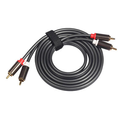 

2RCA to 2 RCA Male to Male Gold-Plated Audio Cable for Home Theater DVD TV