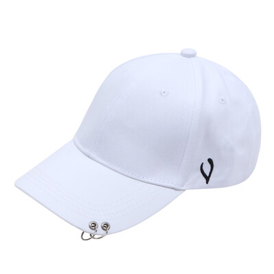 

Fashion Men Women Hat Ring Hip Hop Curved Strapback Baseball Snapback Cap