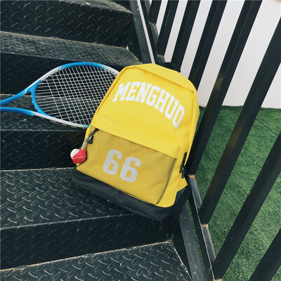 

Double shoulder bags male&female couples personality sports fashion digital printing canvas backpacks leisure trendy str